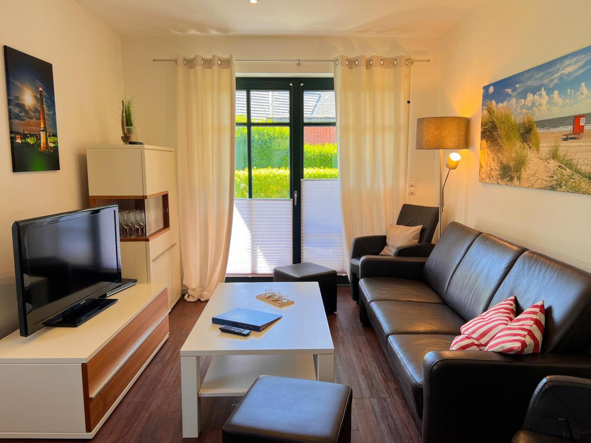 "Windrose" In Der Villa Am Marienhof Borkum Exterior foto